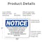 Signmission This Is A Fragrance Free Facility Please, 10 in W x Rectangle, Plastic OS-2PACK-NS-P-710-L-18623 - alternate 7